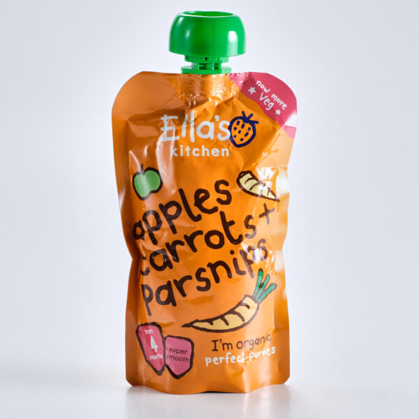 Porgandi-õuna-pastinaagipüree 120g Ella´s Kitchen